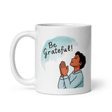 Be Grateful! Daily Motivational Mug, Inspirational Ceramic Mug DenBox