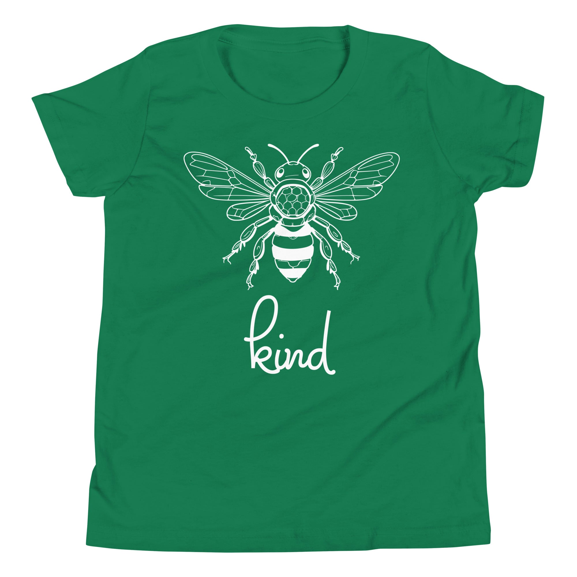 Bee Kind Youth T-Shirt, Gift For Bee Lovers Kelly YL YXL YM YS DenBox