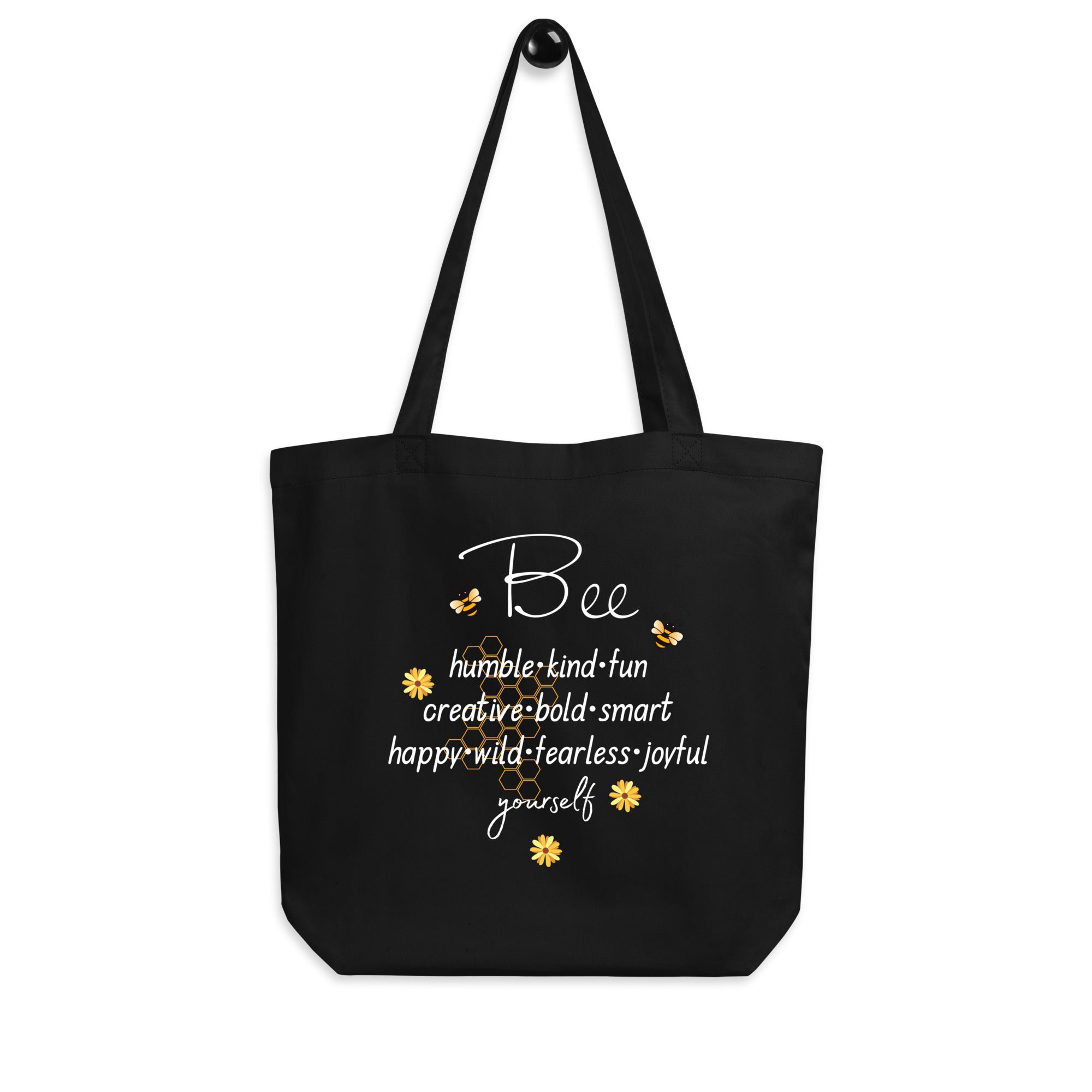 Bee Yourself Eco-Friendly Tote Bag, Gift For Bee Lovers DenBox