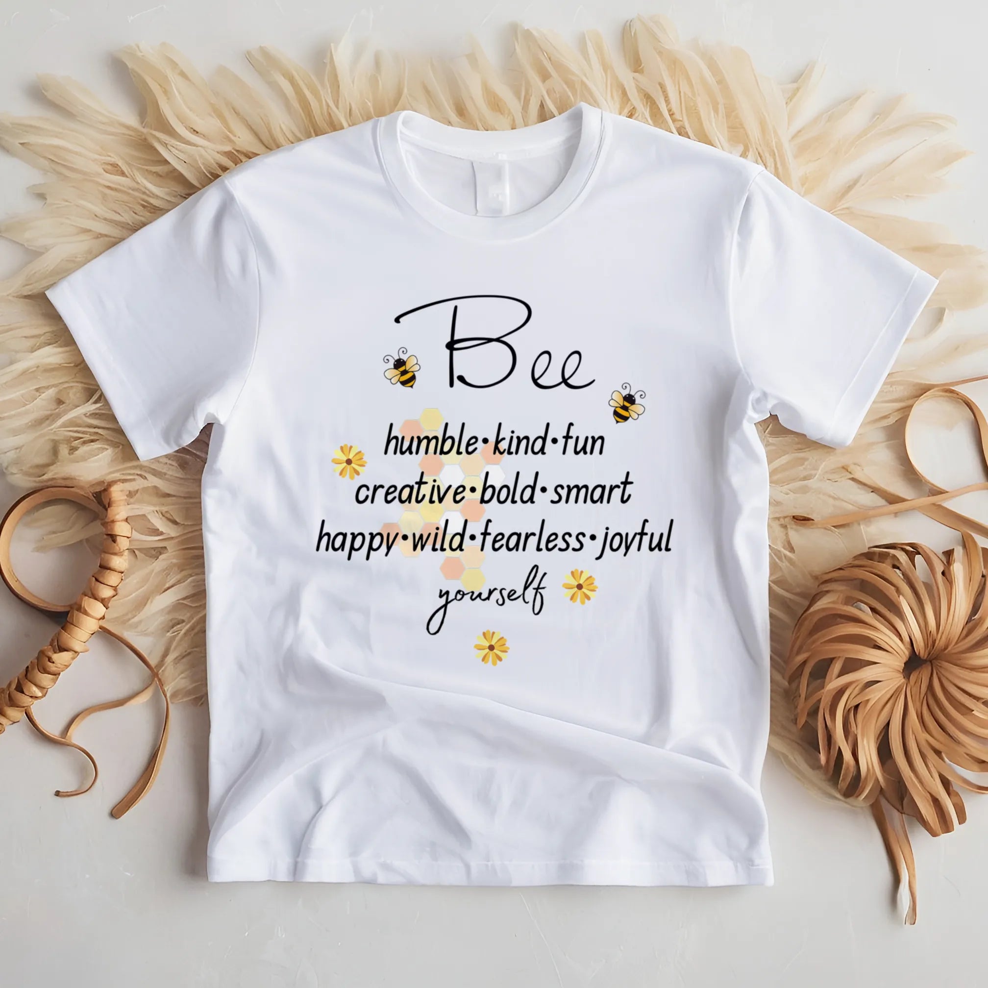 Bee Yourself T-Shirt, Gift for Bee Lovers DenBox