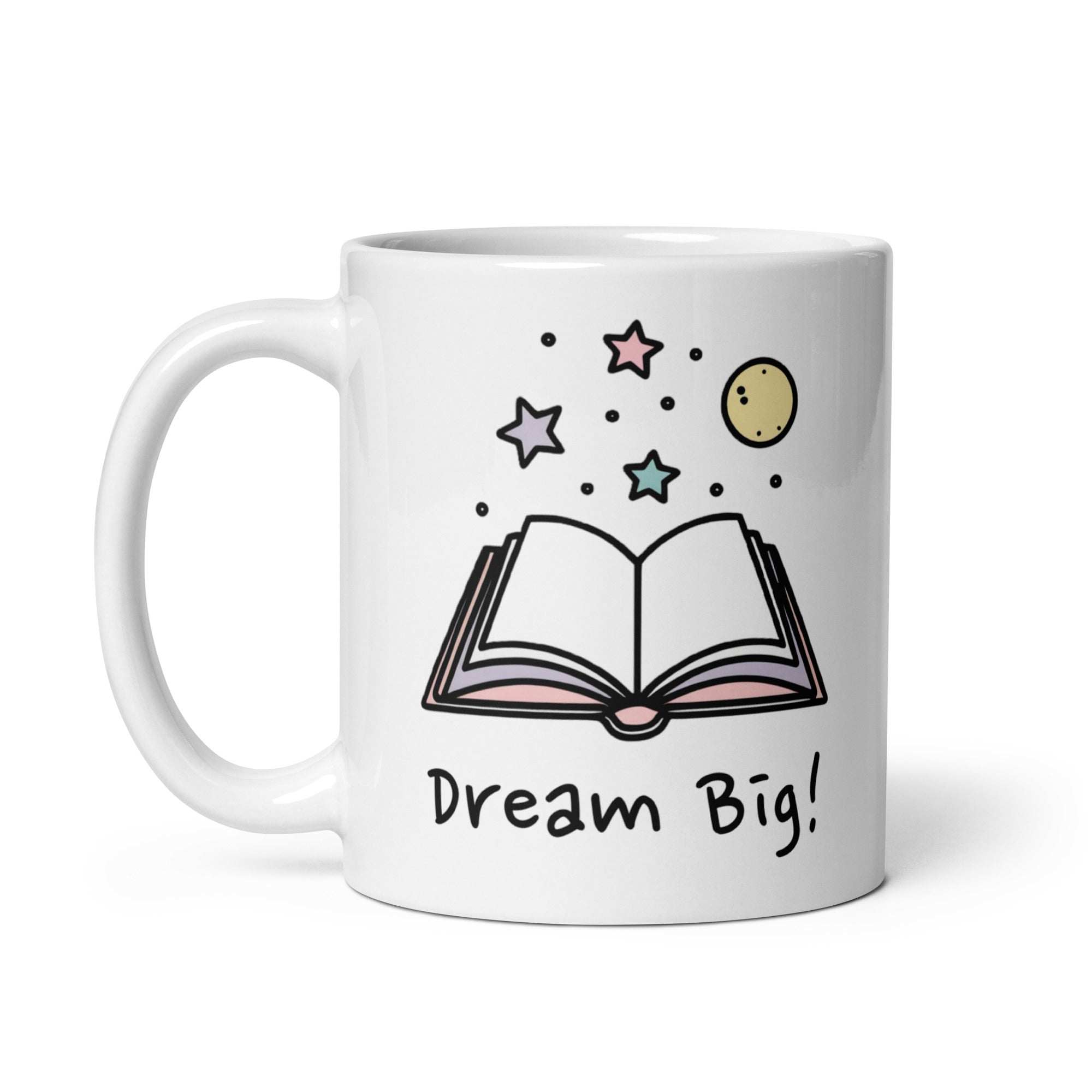 Dream Big! Daily Motivational Mug, Inspirational Ceramic Mug DenBox