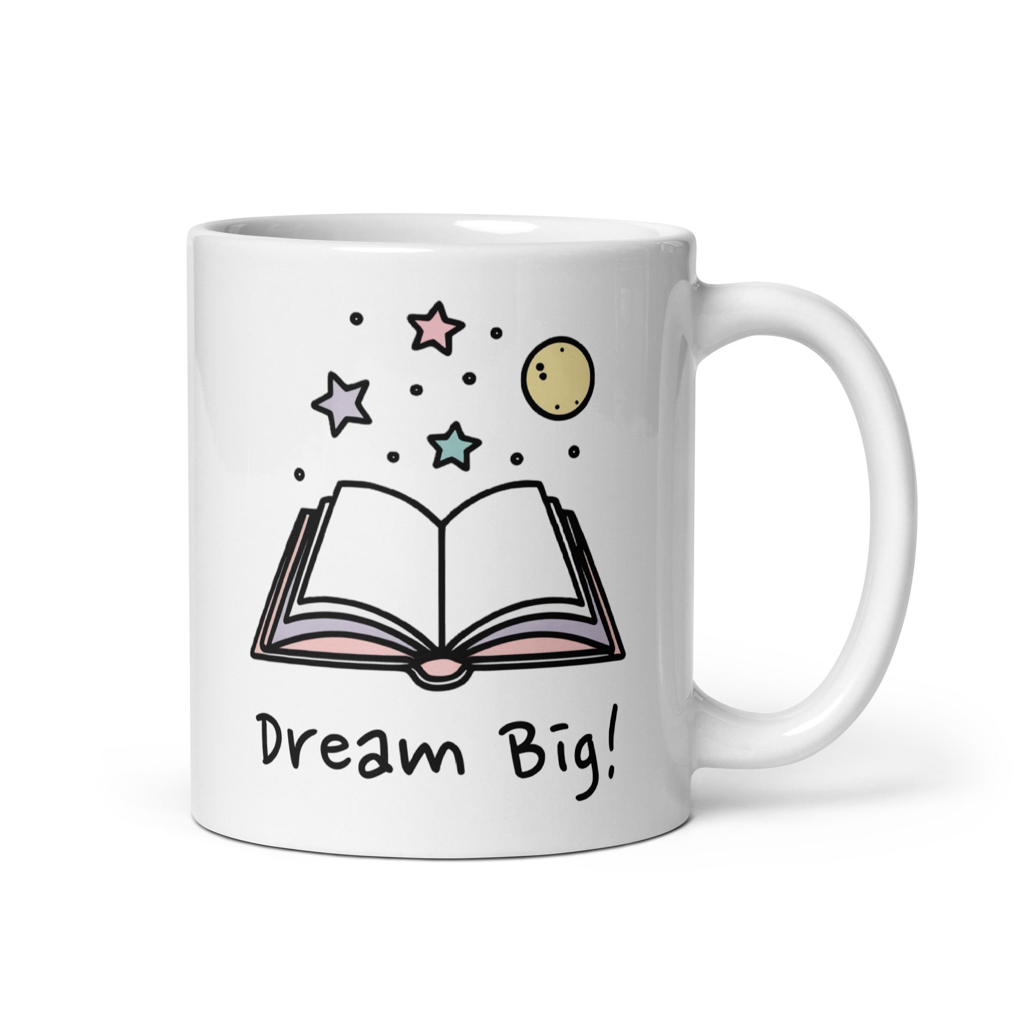 Dream Big! Daily Motivational Mug, Inspirational Ceramic Mug 11 oz DenBox