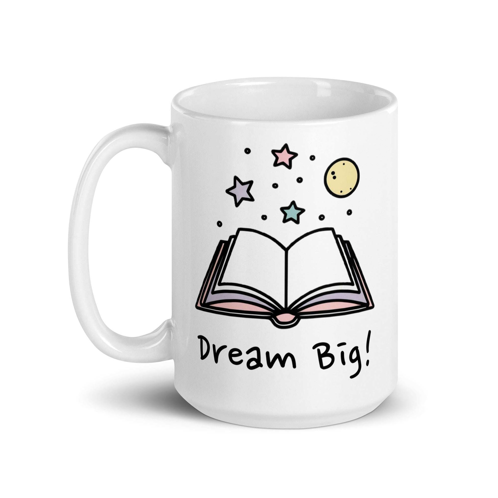 Dream Big! Daily Motivational Mug, Inspirational Ceramic Mug DenBox