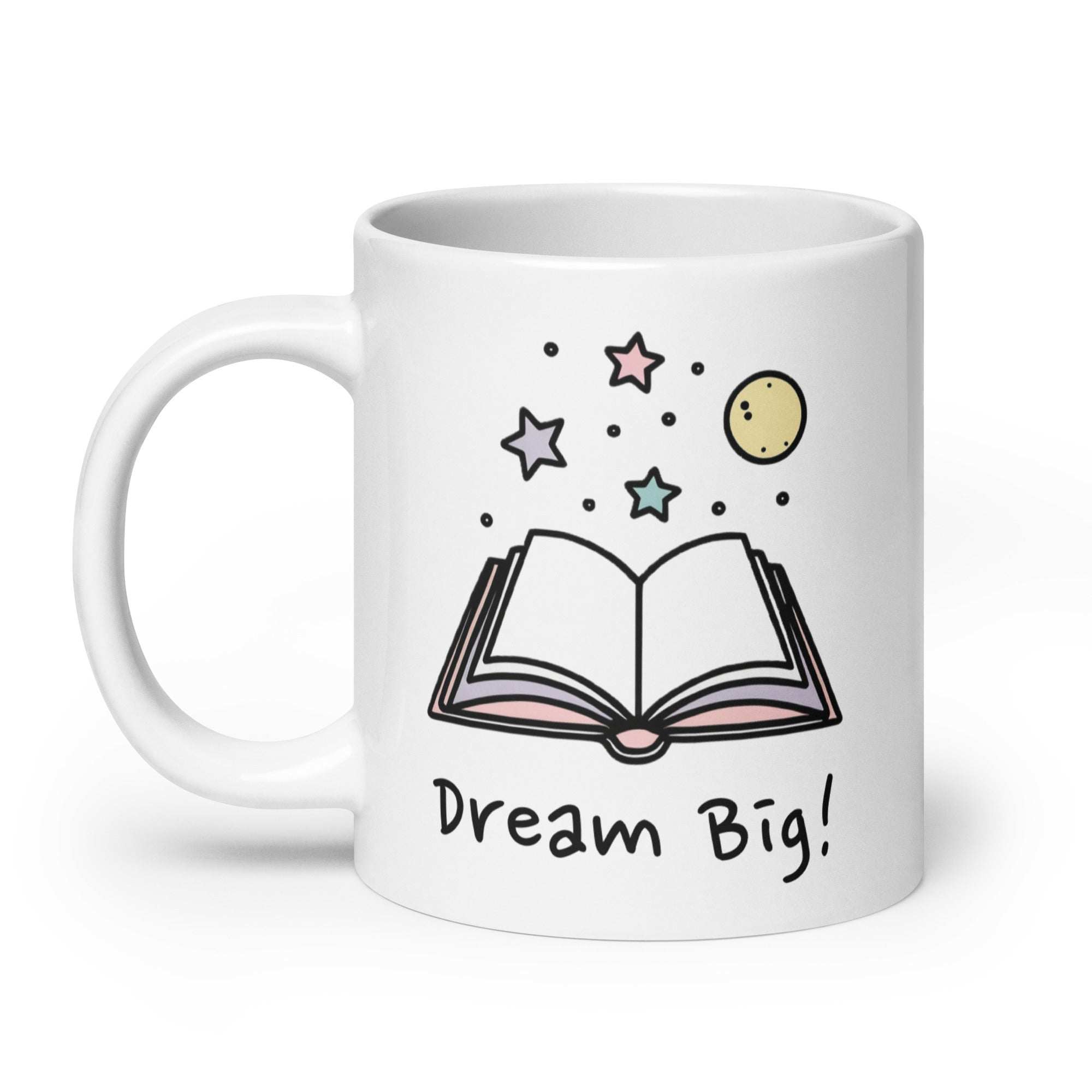 Dream Big! Daily Motivational Mug, Inspirational Ceramic Mug DenBox