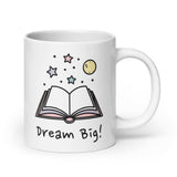 Dream Big! Daily Motivational Mug, Inspirational Ceramic Mug 20 oz DenBox