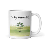 Stay Humble! Daily Motivational Mug, Inspirational Ceramic Mug 11 oz DenBox