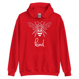 Bee Kind Hoodie, Gift For Bee Lovers Red XL 2XL M S 3XL L DenBox
