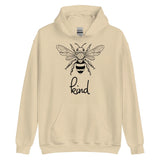 Bee Kind Hoodie, Gift For Bee Lovers Sand L 3XL M S 2XL XL DenBox