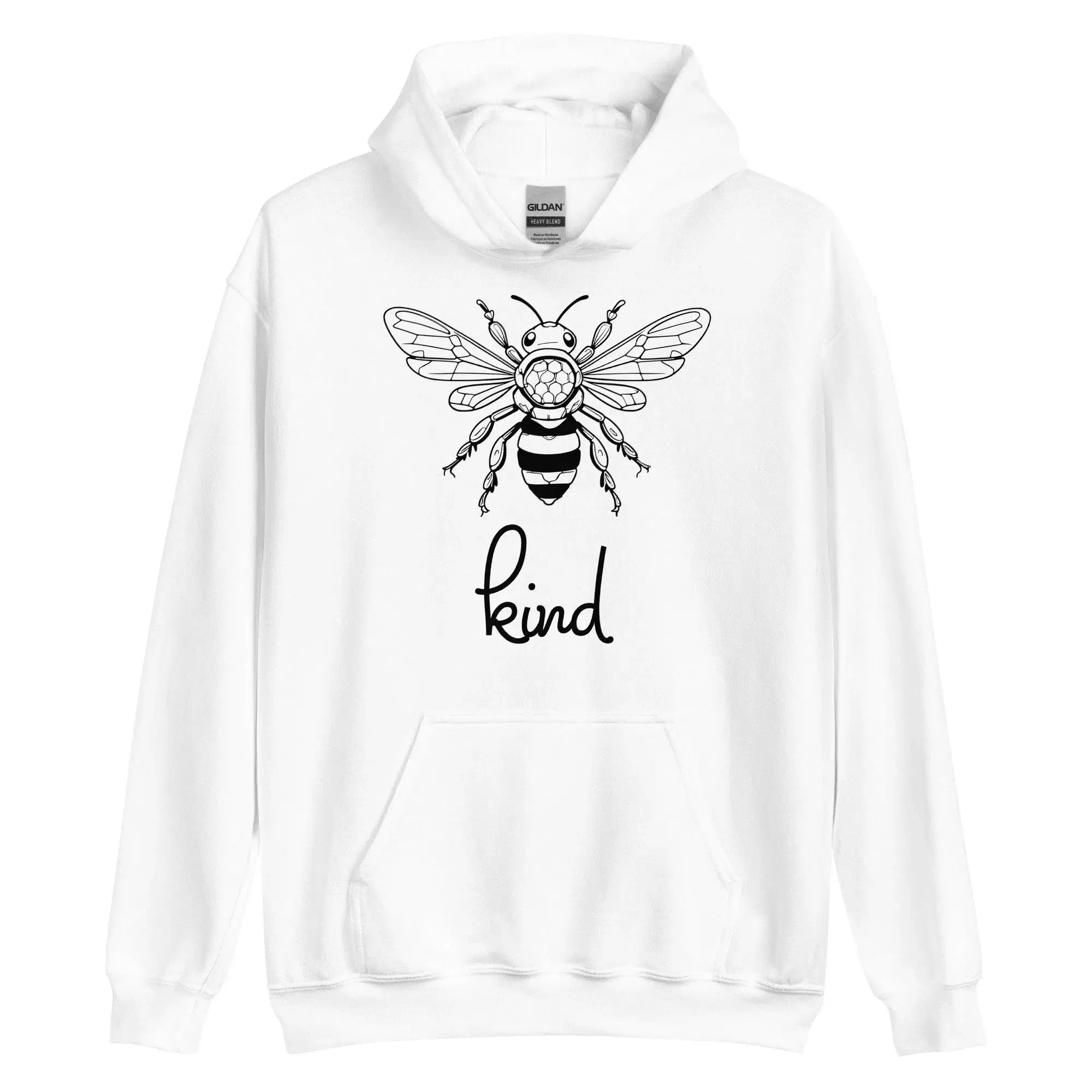 Bee Kind Hoodie, Gift For Bee Lovers White S XL L M 3XL 2XL DenBox