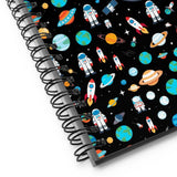 Cosmic Style Notebook for Kids, Space Theme, Boys & Girls, Homework, Back to School - DenBox