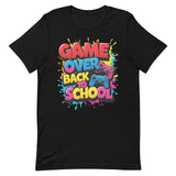 Game Over Back to School T-Shirt Black DenBox