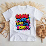 Game Over Back to School T-Shirt DenBox