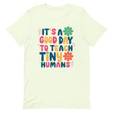 Teach Tiny Humans T-Shirt Citron - DenBox 